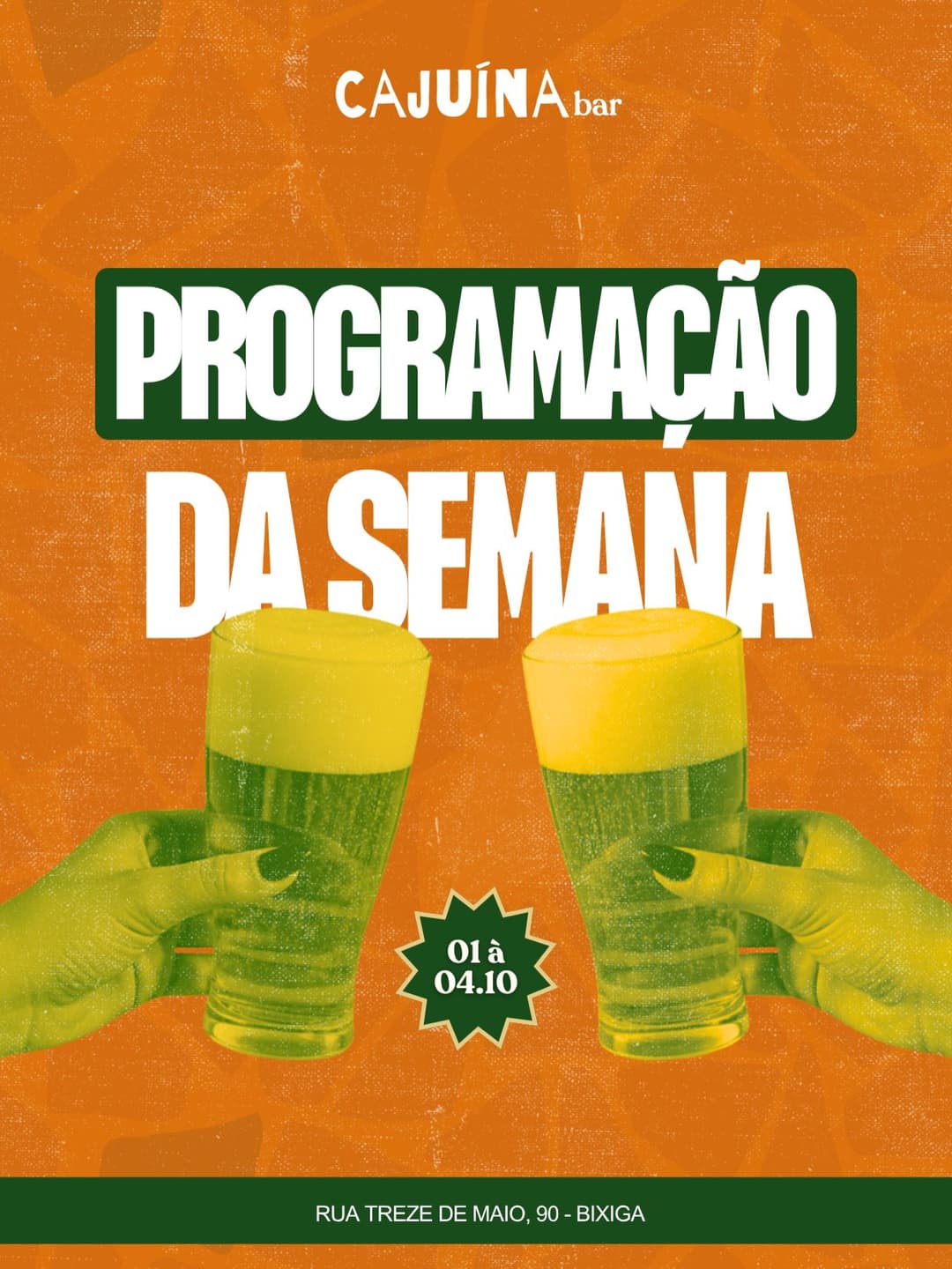 Flyer de Samba Brazil