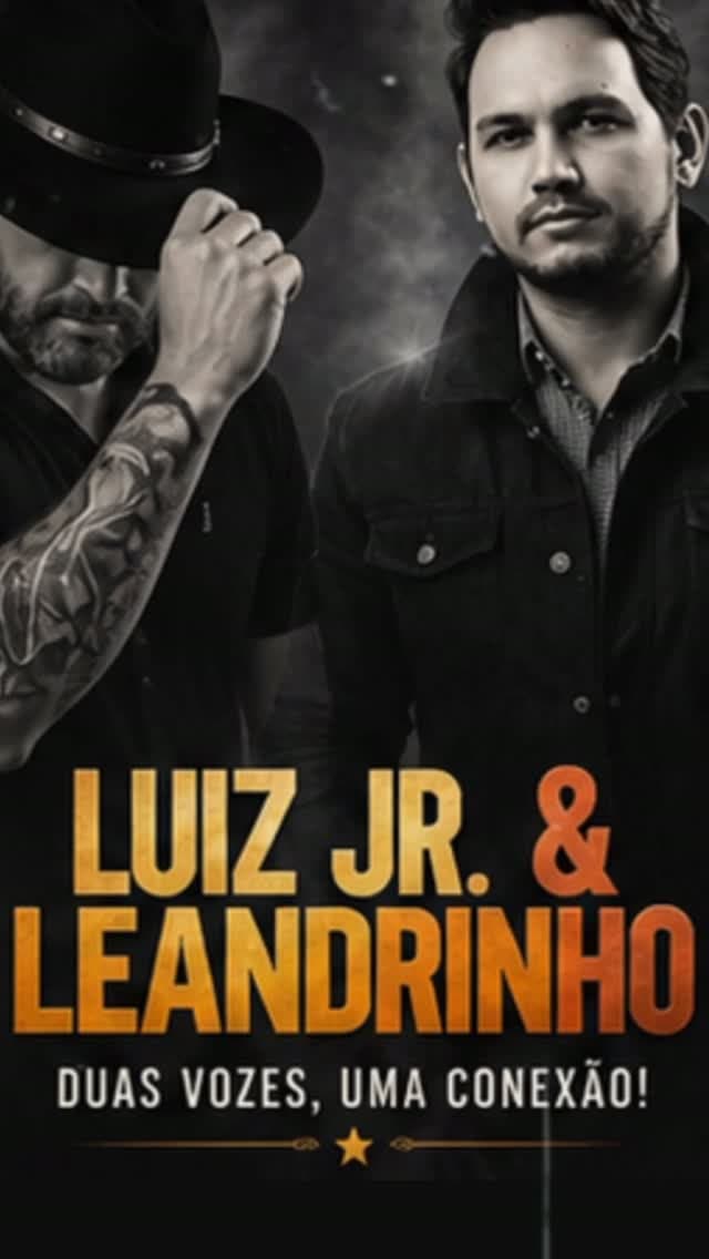 Flyer de Leandrinho, Projeto Quinta Raiz e Luiz Jr.