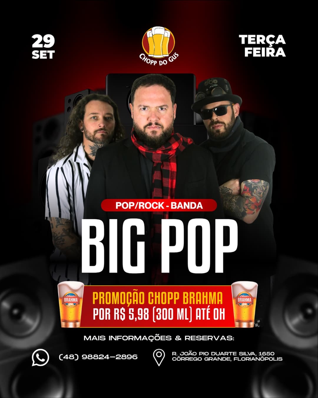 Flyer de Big Pop Show