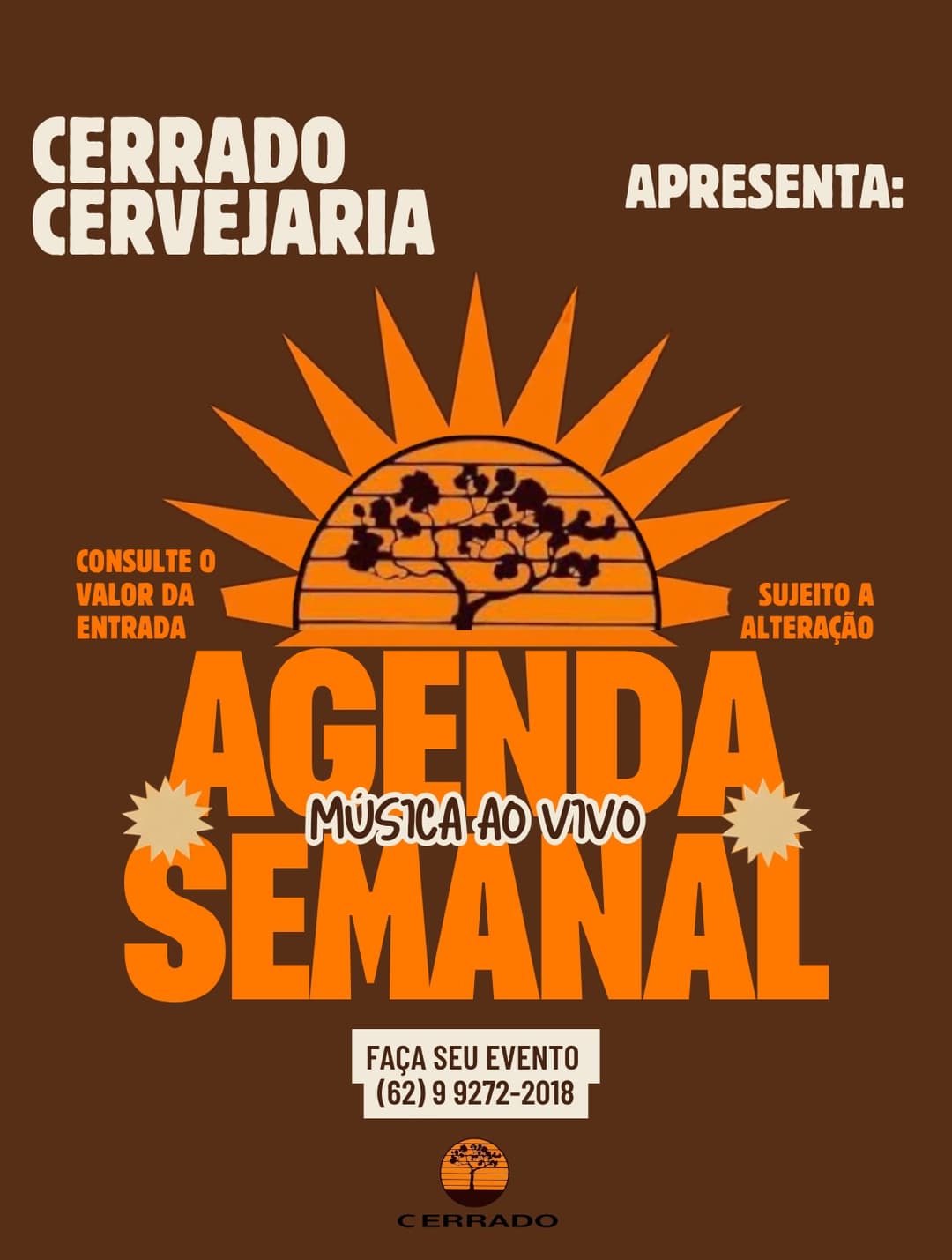 Flyer de Hugo Vitti