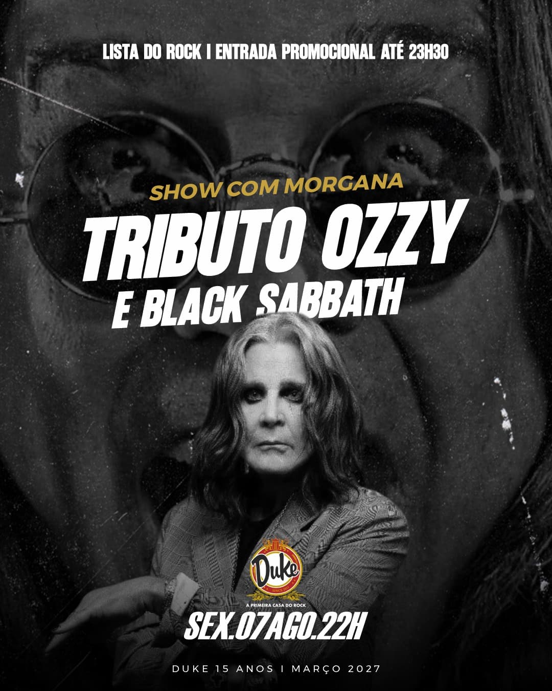 Flyer de Banda Morgana