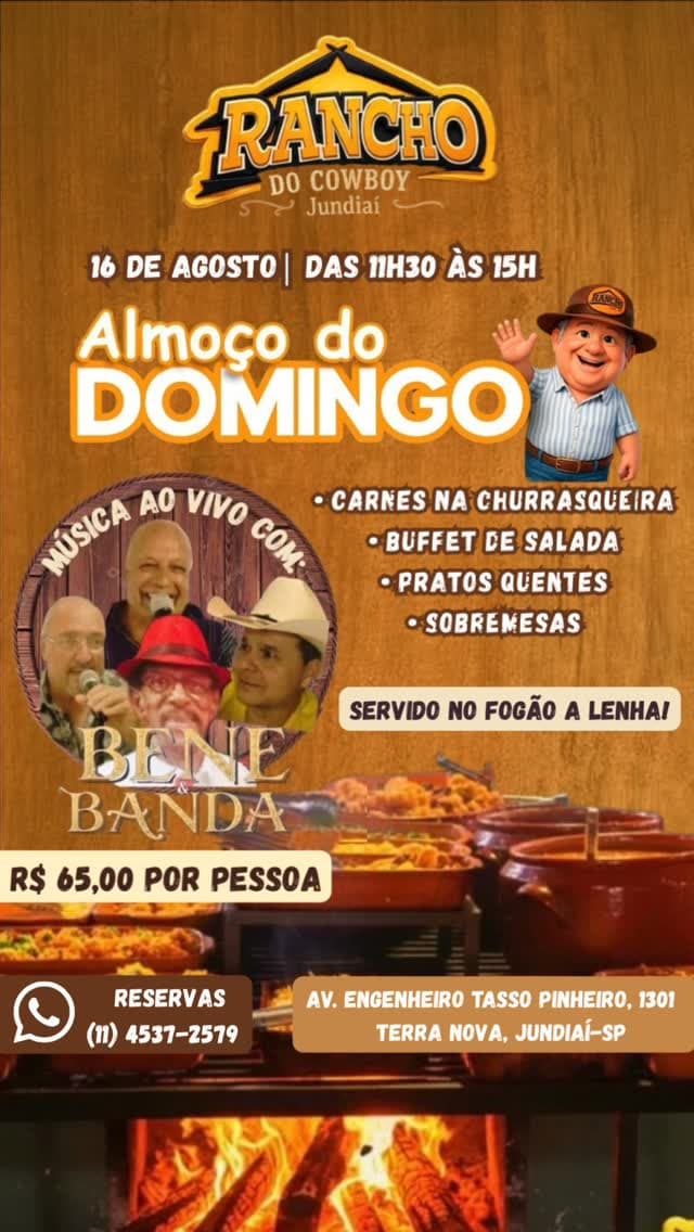 Flyer de Bene & Banda