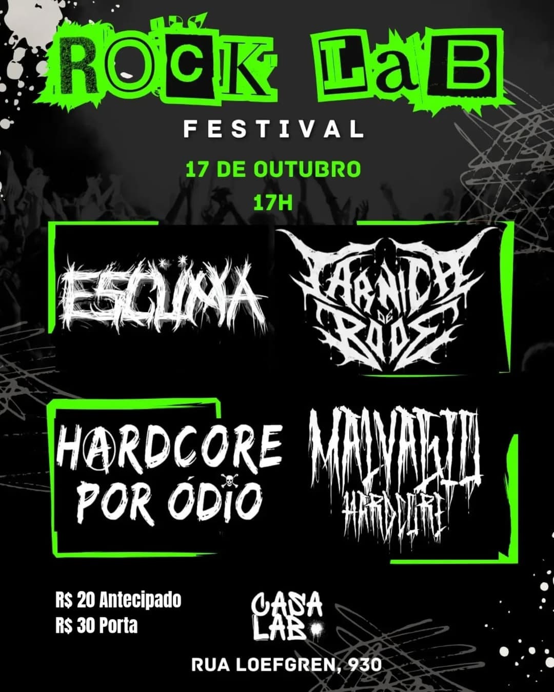 Flyer de Escüma