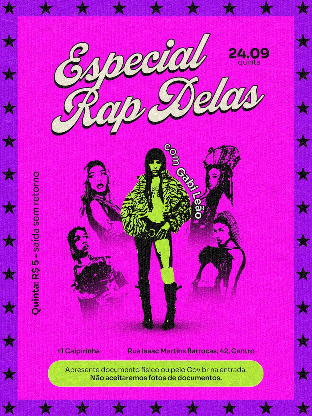 Flyer de Gabriella