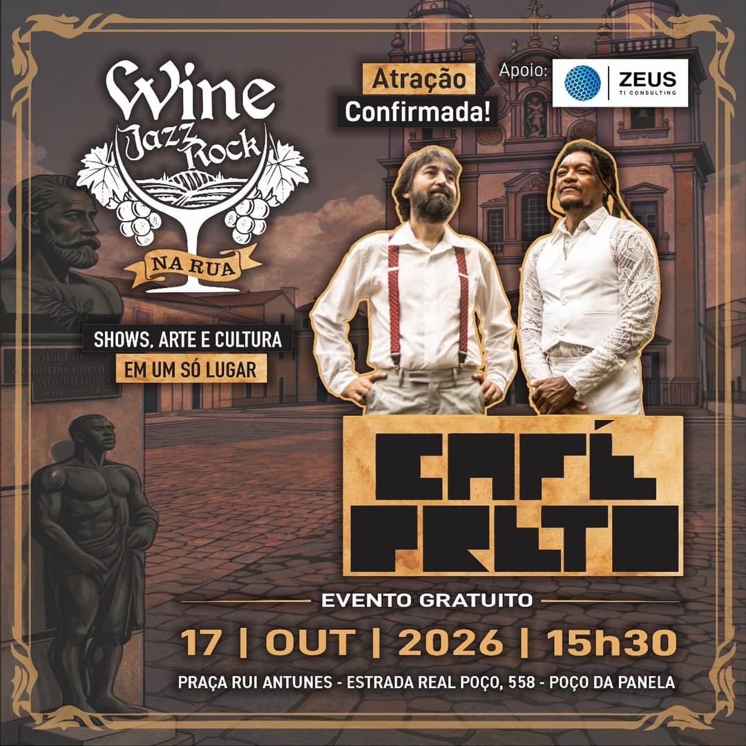 Flyer de Café Preto