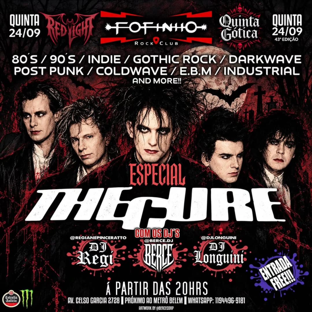 Flyer de DJ Berce, DJ Regi e DJ Longuini
