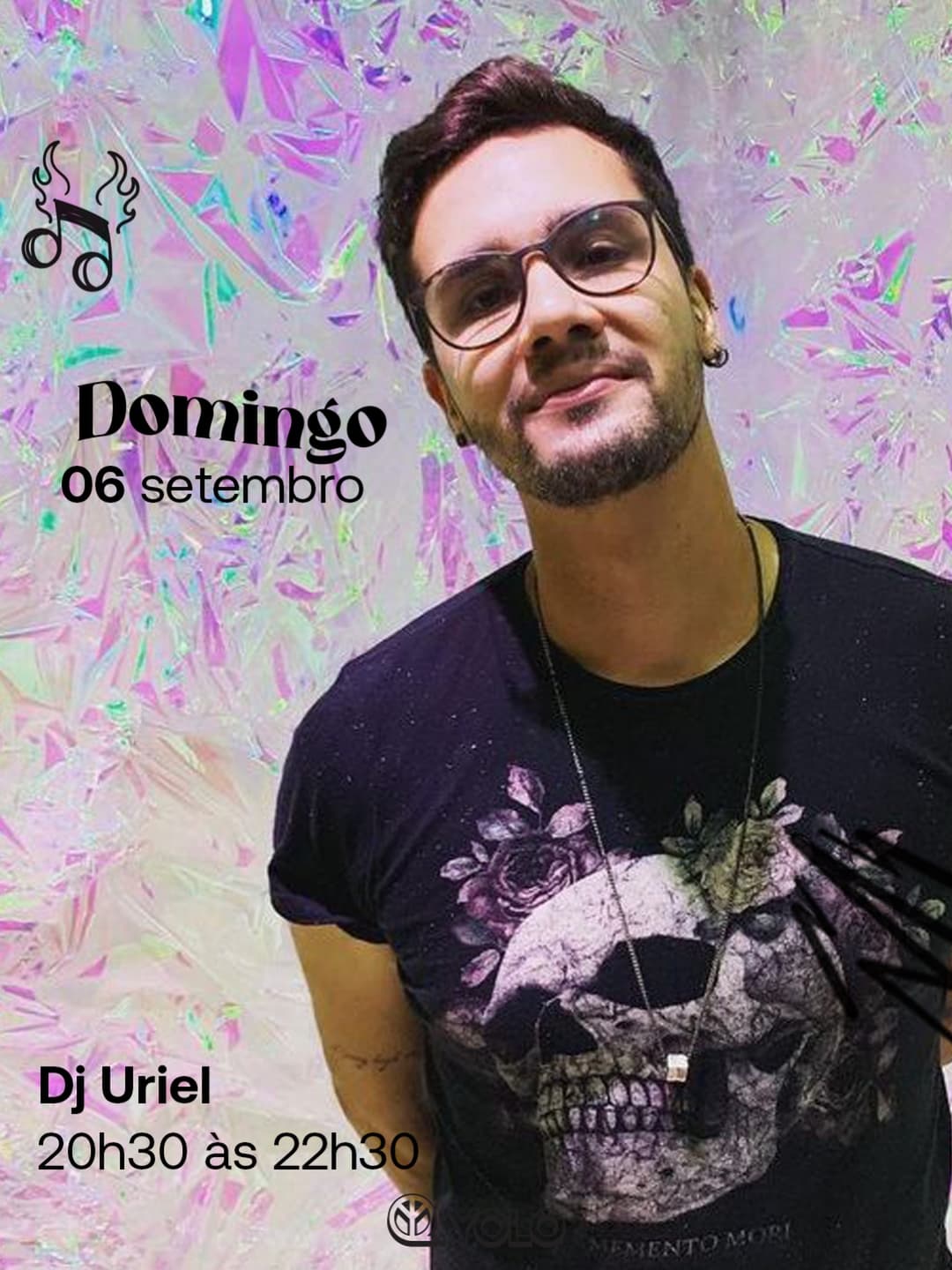 Flyer de DJ Uriel