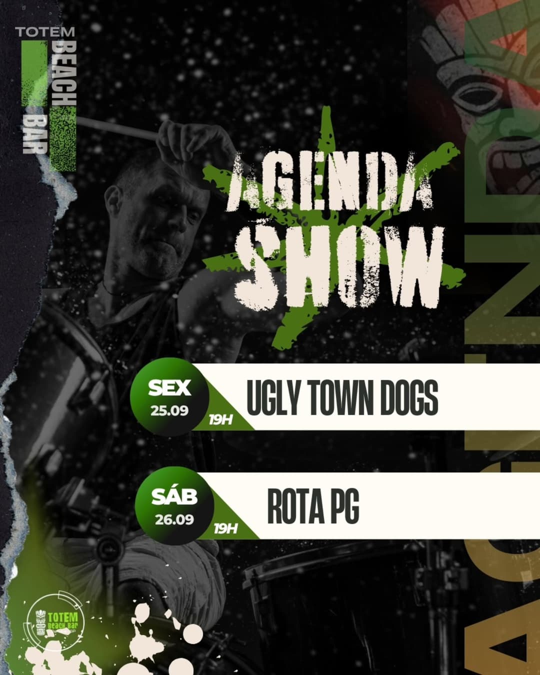 Flyer de Ugly Town Dogs