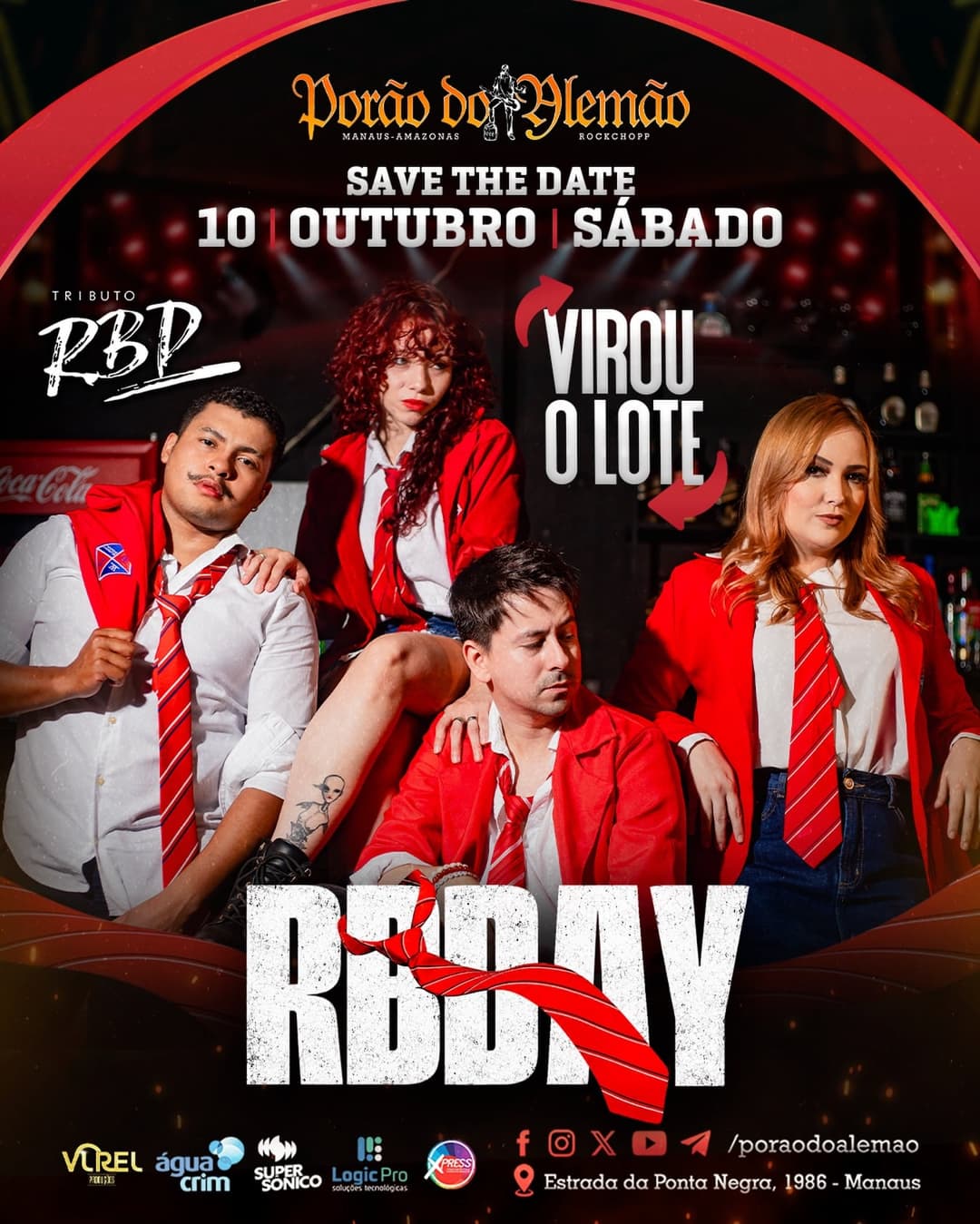 Flyer de RBDY
