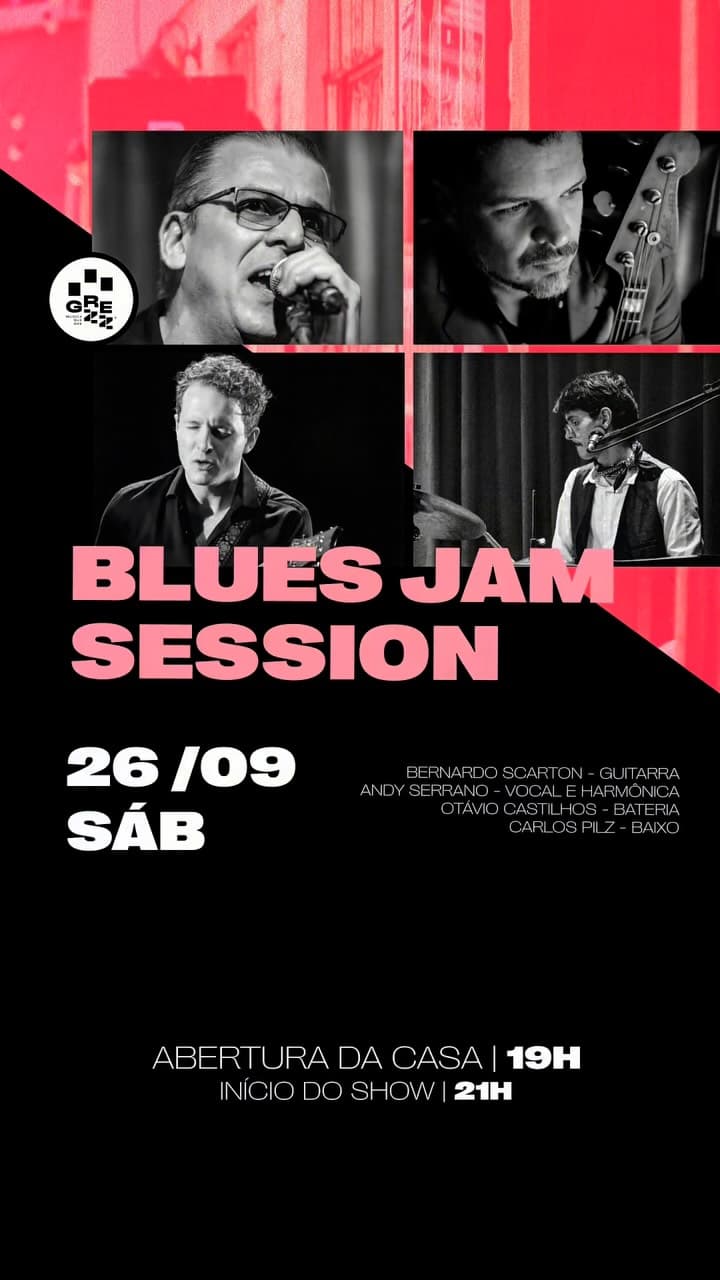 Flyer de Andy Serrano, Bernardo Scarton e mais 2 artistas