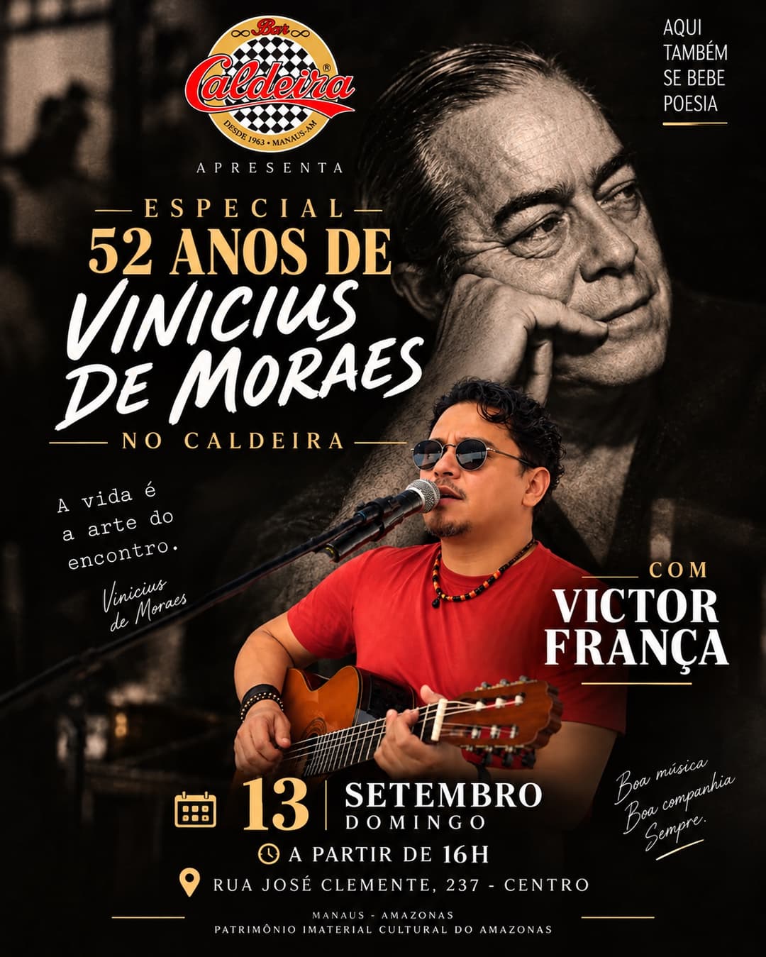 Flyer de Victor França