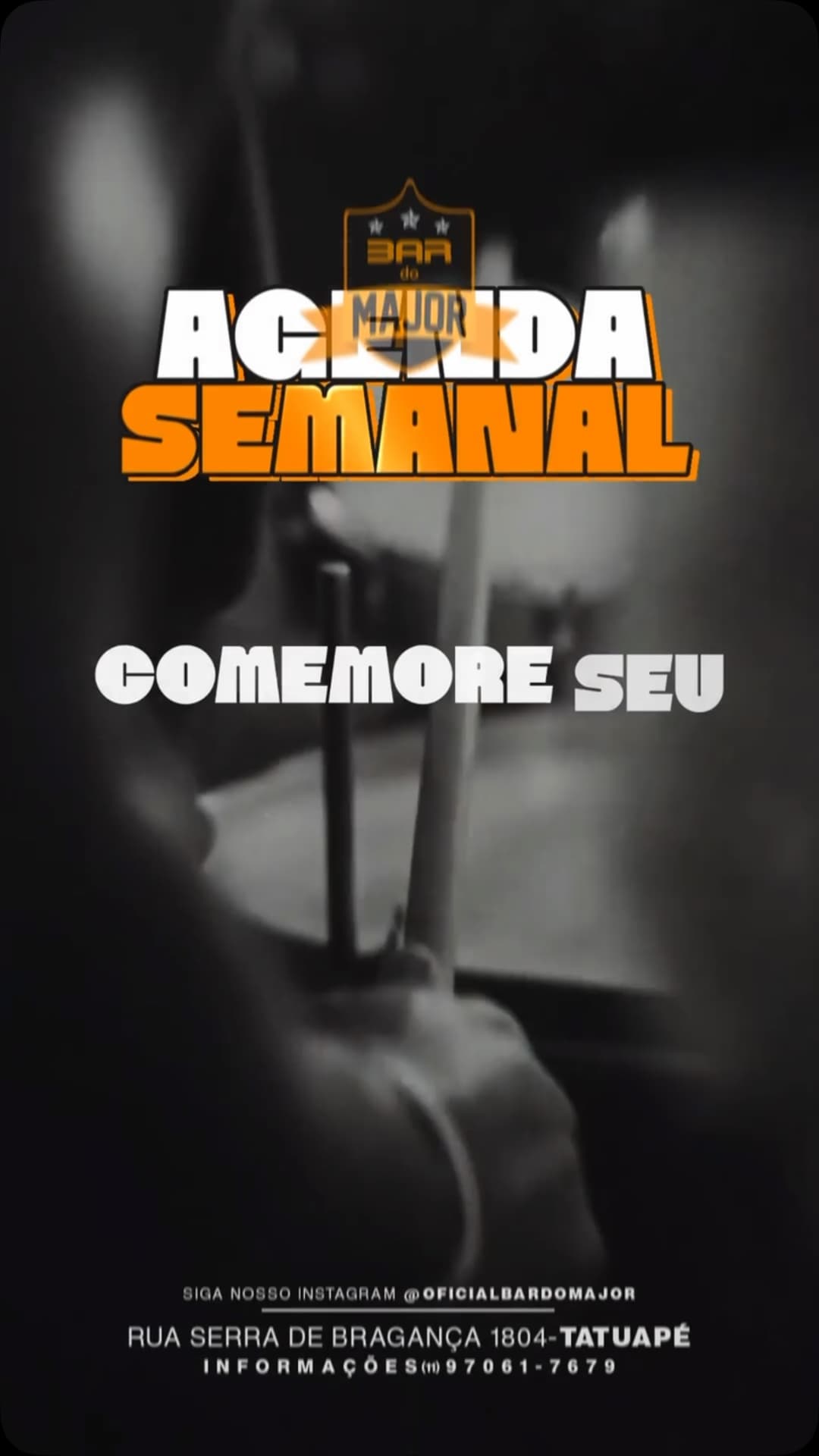 Flyer de Rodrigo Oliveira