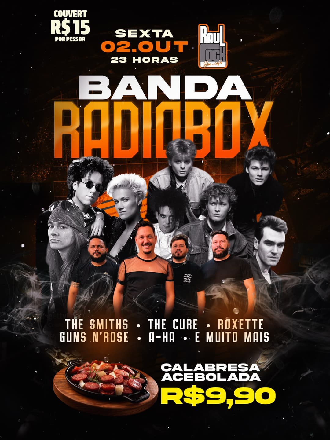 Flyer de Banda Radibox