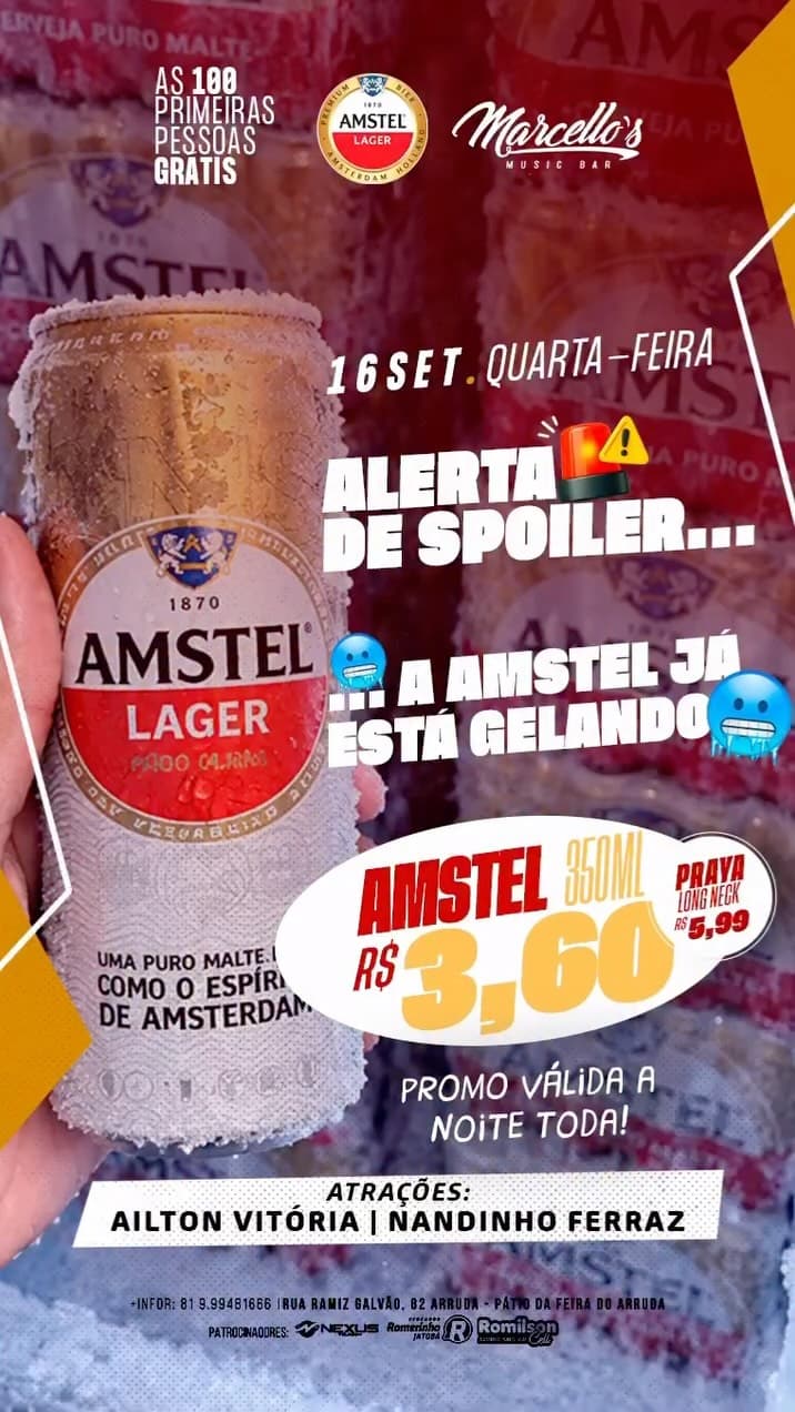 Flyer de Ailton Vitória e Nandinho Ferraz