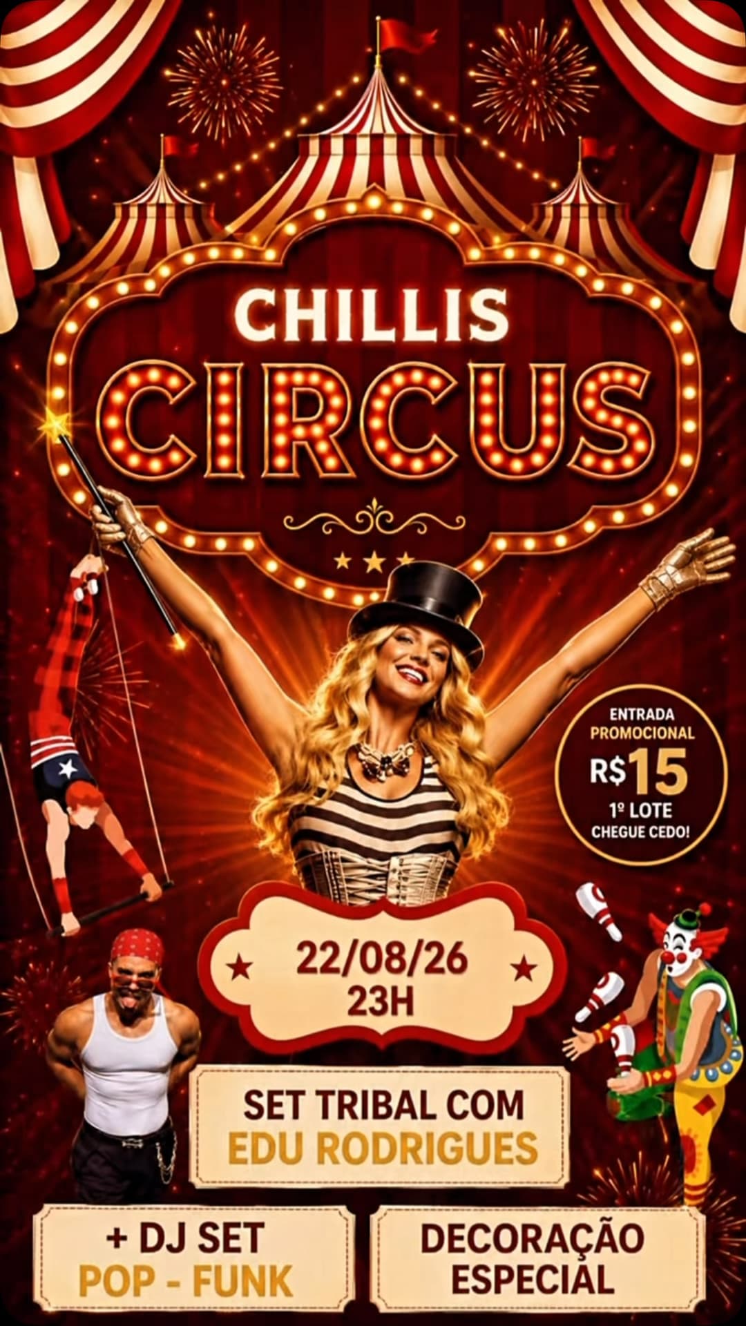 Flyer de Edu Rodrigues