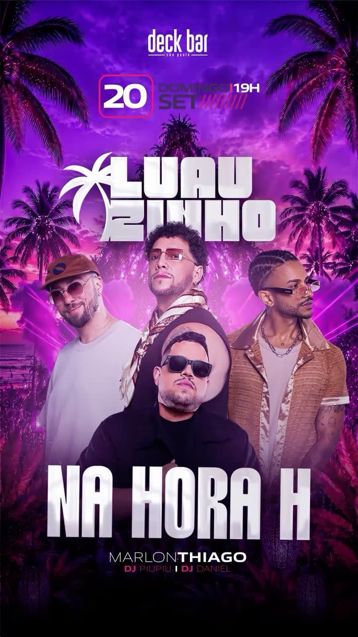 Flyer de Marlon Thiago