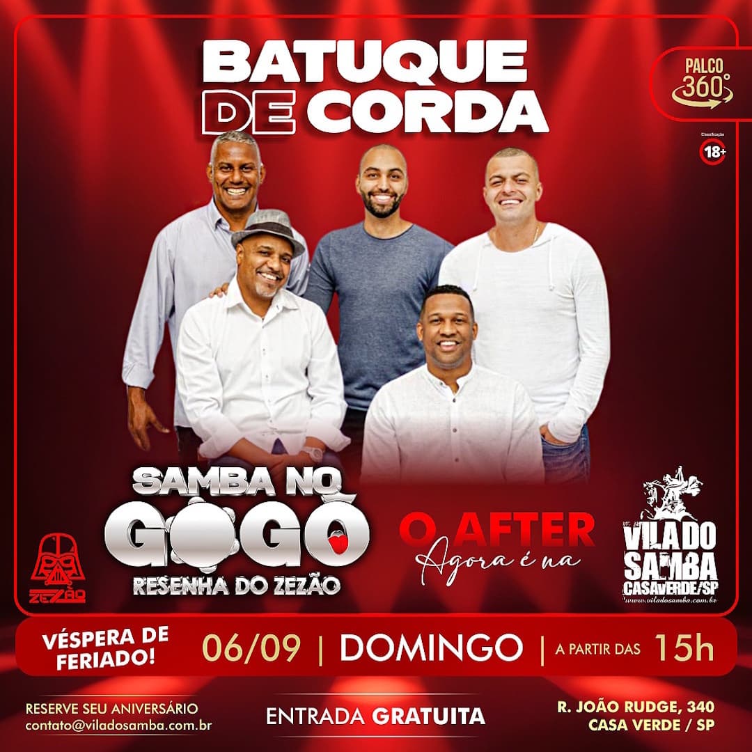 Flyer de Paulo Souza