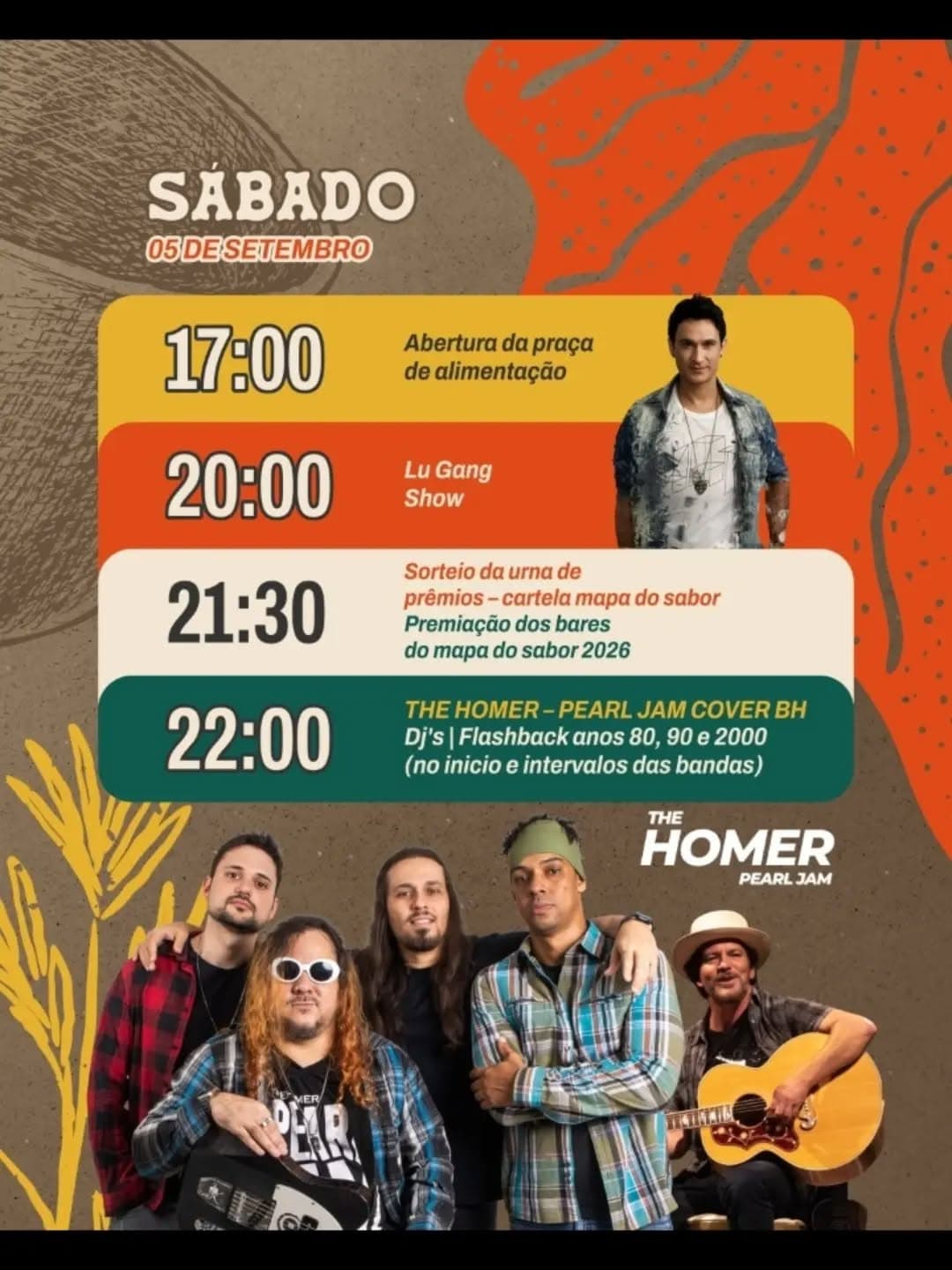 Flyer de The Homer