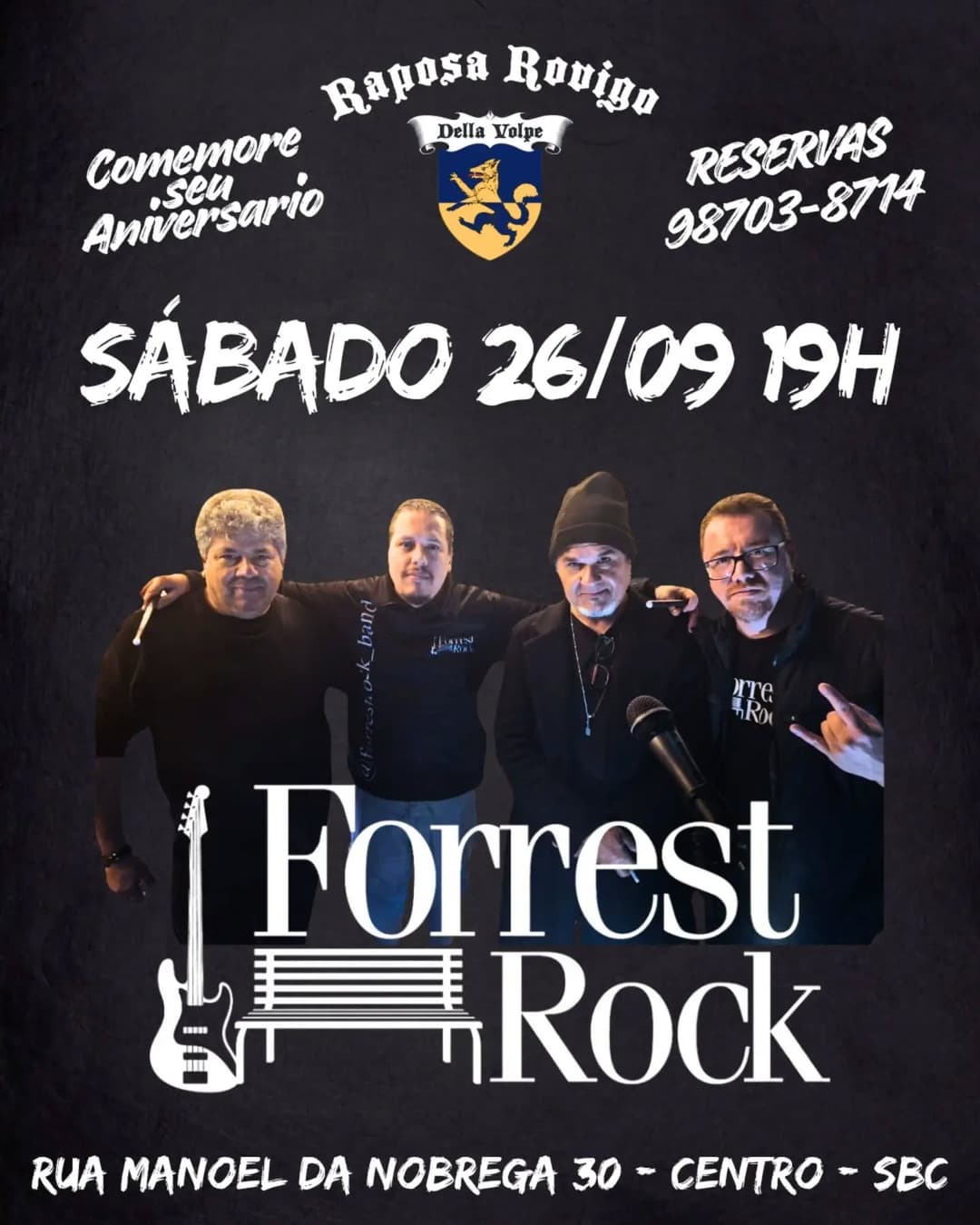 Flyer de Forrest Rock