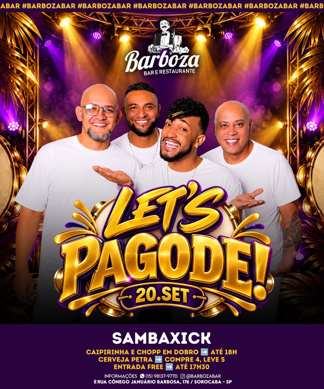 Flyer de Sambaxick