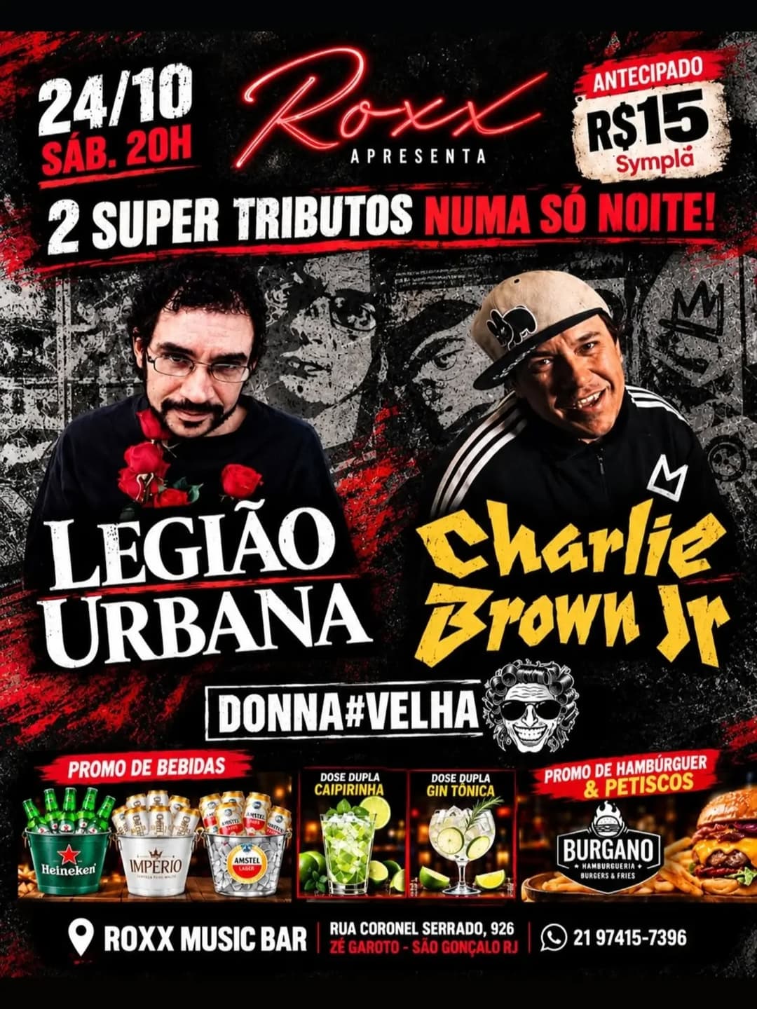 Flyer de Donna Velha