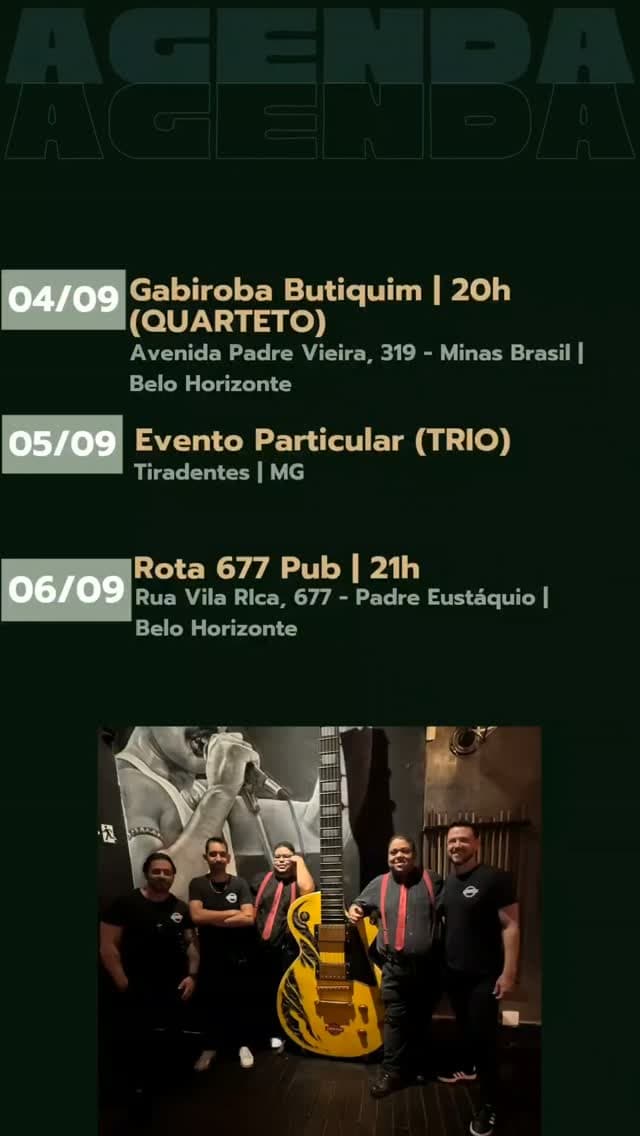 Flyer de Banda Soulight
