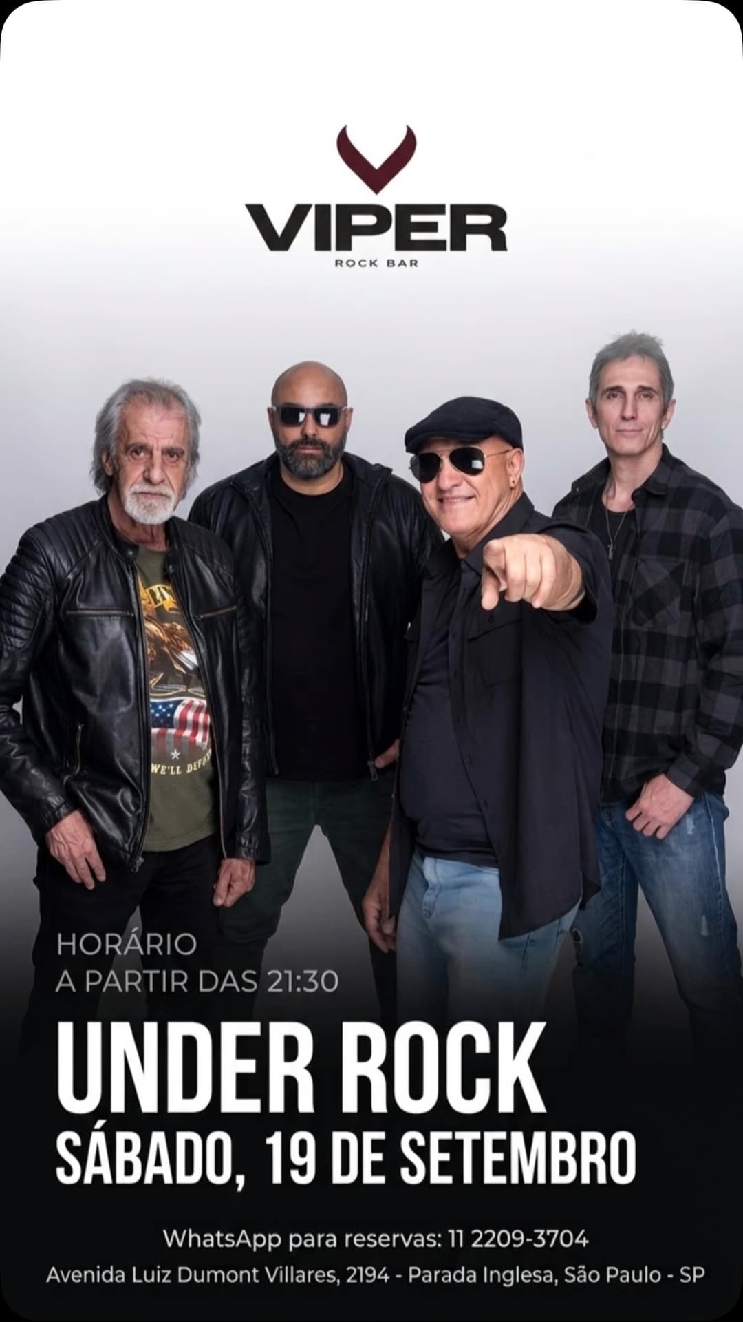Flyer de Banda UnderRock