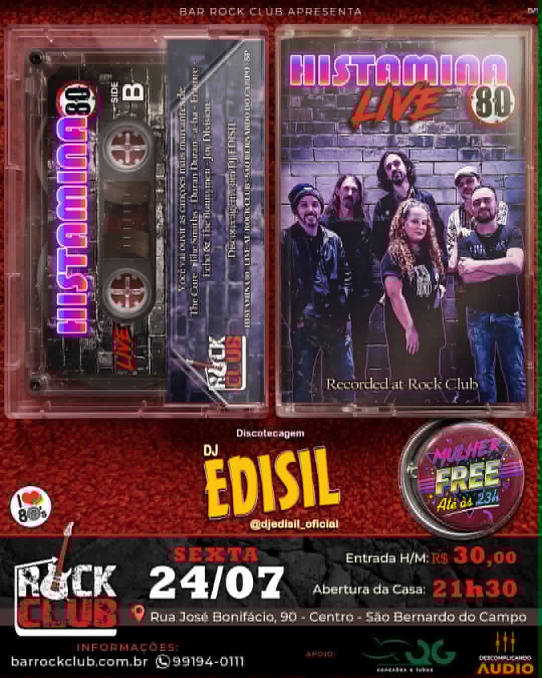 Flyer de Edisil e Histamina