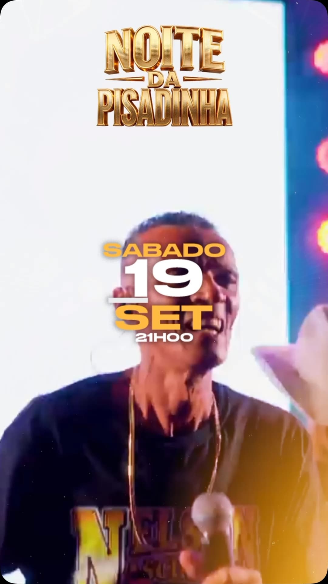 Flyer de Nelson Nascimento e Fernando pisadinha