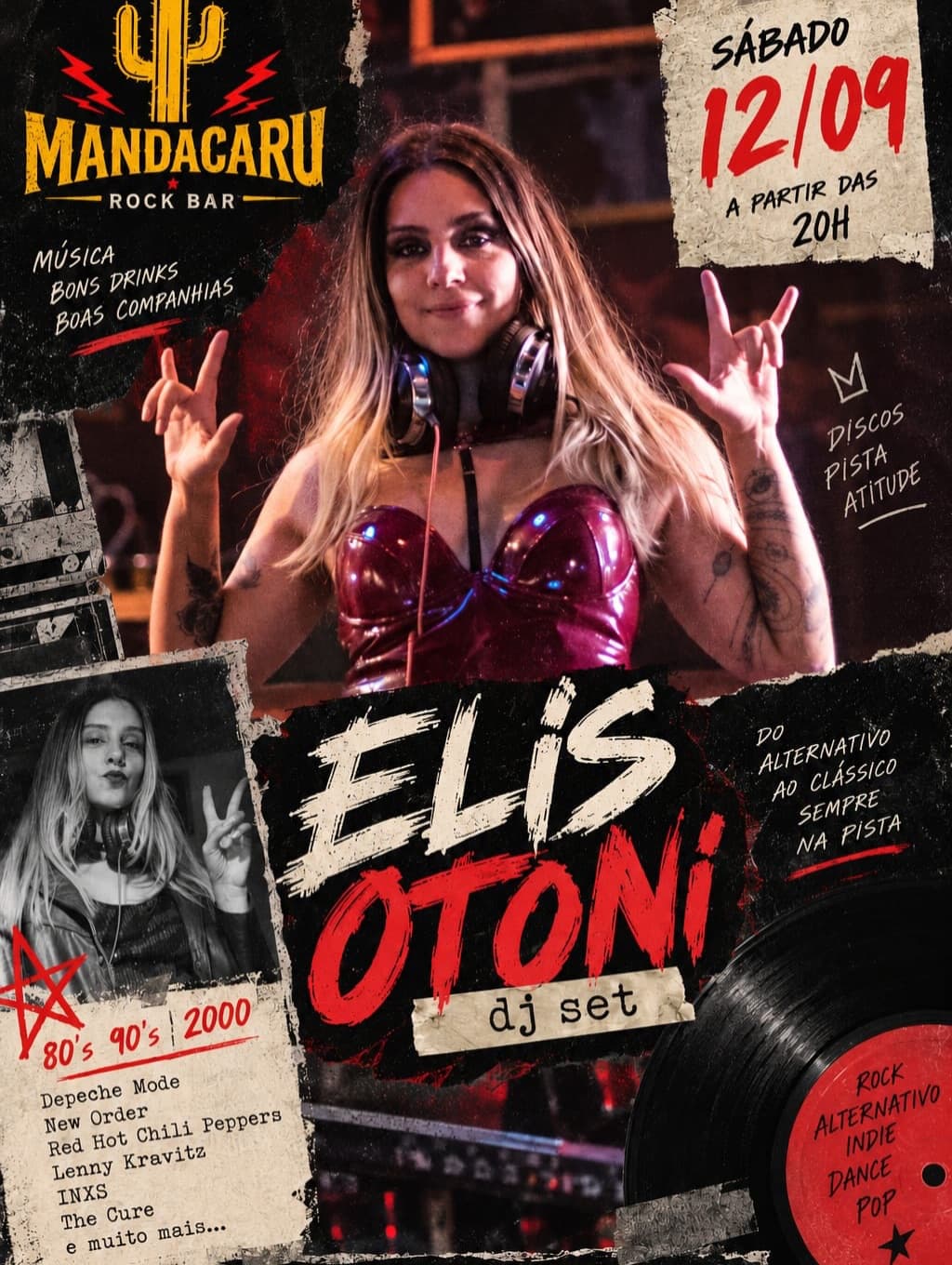 Flyer de Elis Otoni