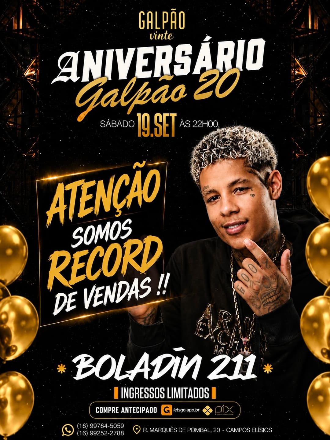 Flyer de Boladin 211