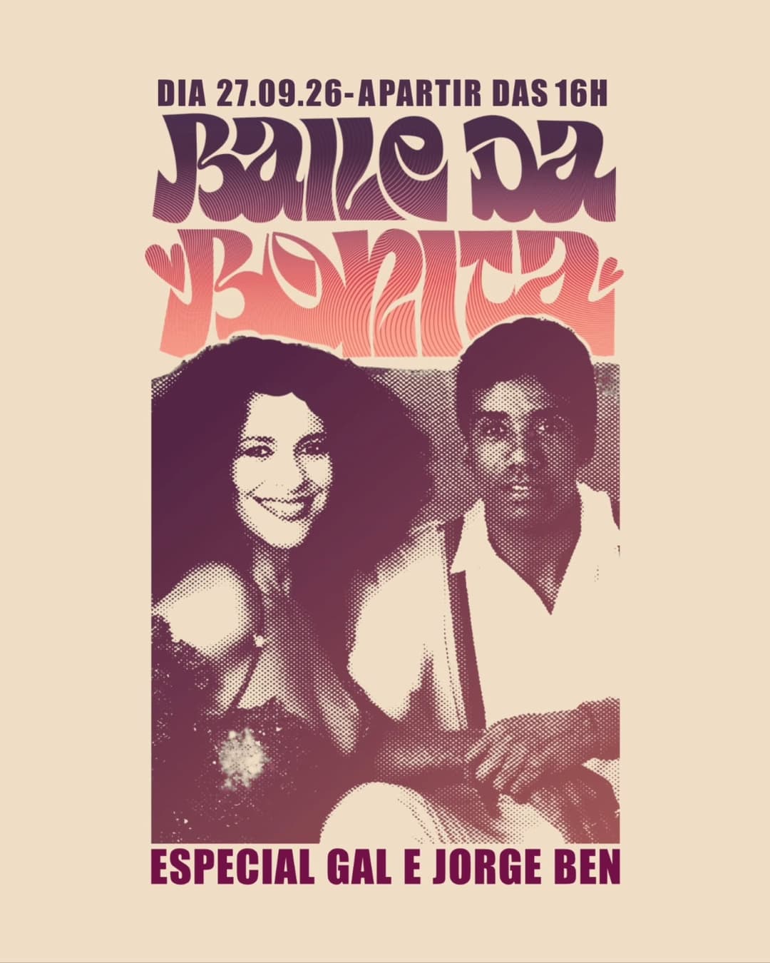 Flyer de Baile da Bonita