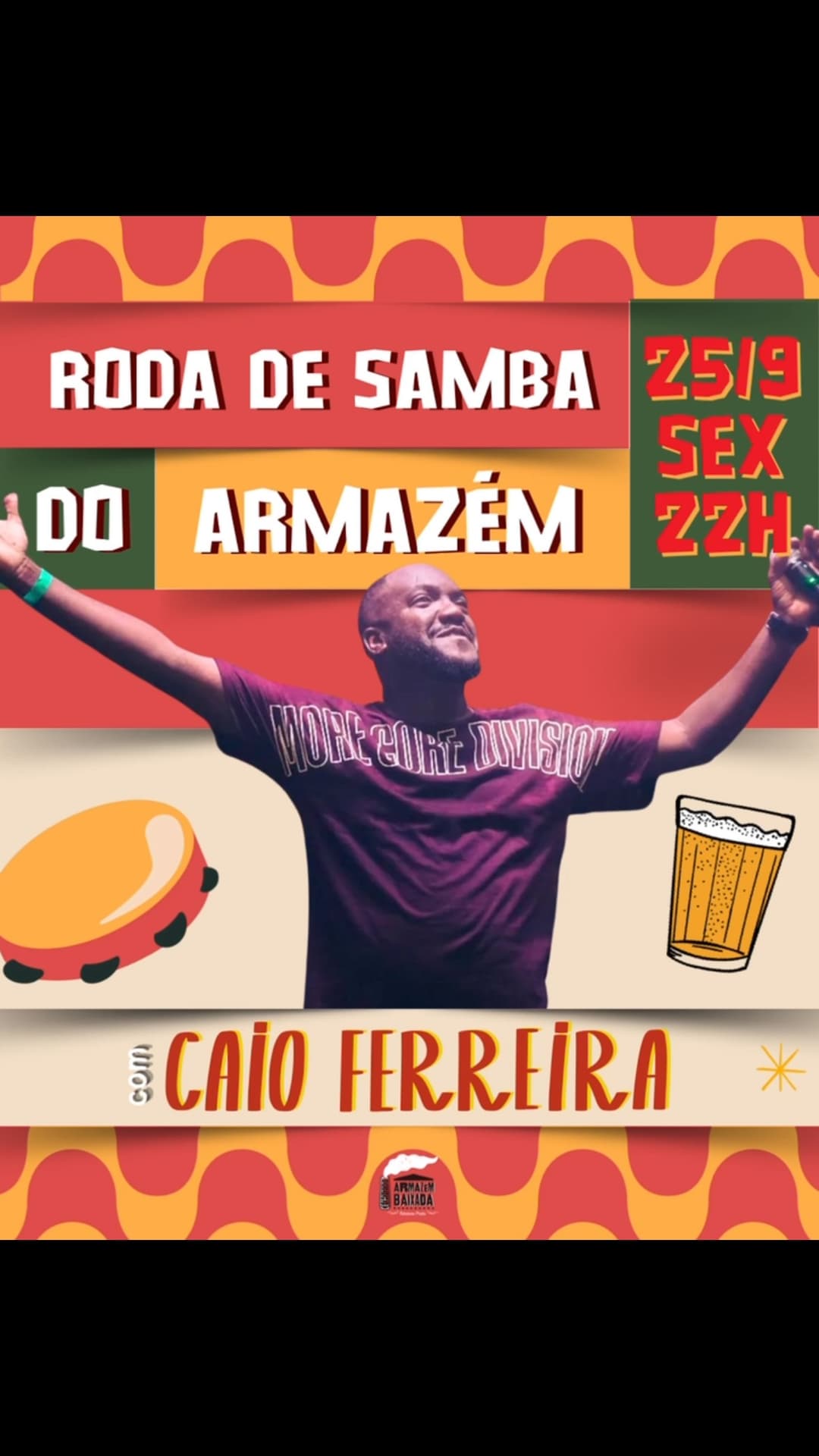 Flyer de Caio Ferreira