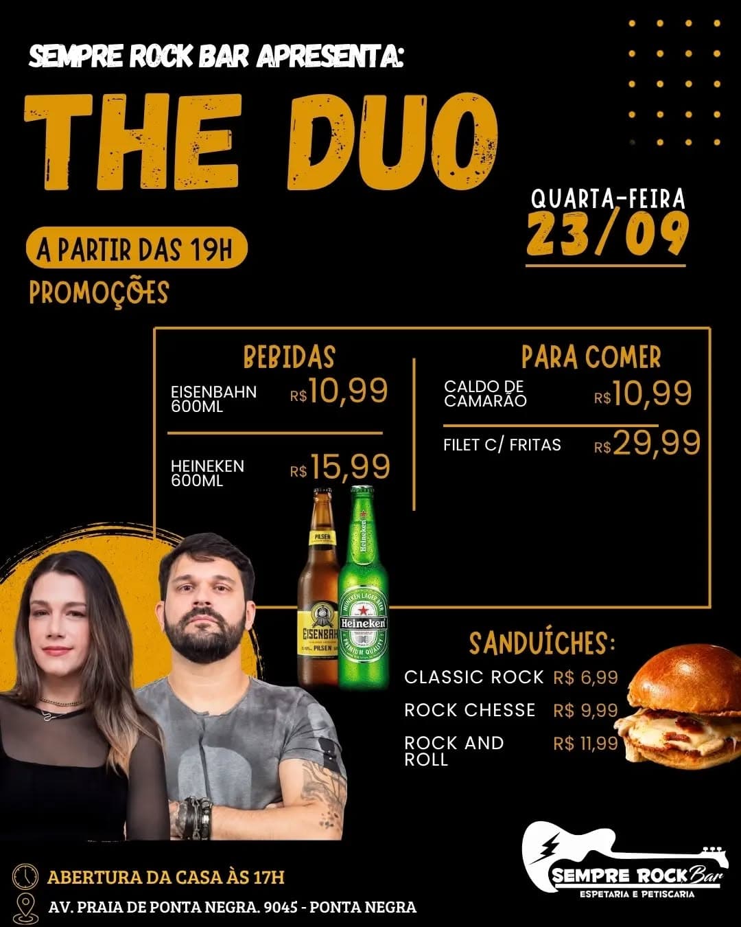 Flyer de The Duo