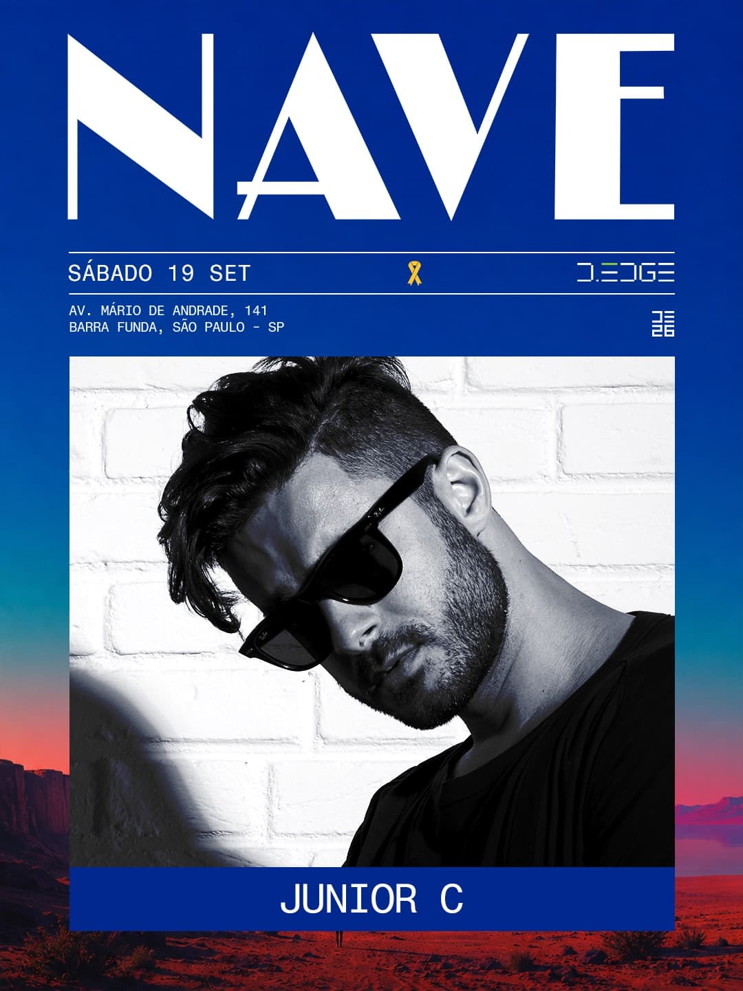 Flyer de Junior C, Gui Boratto e raymusique