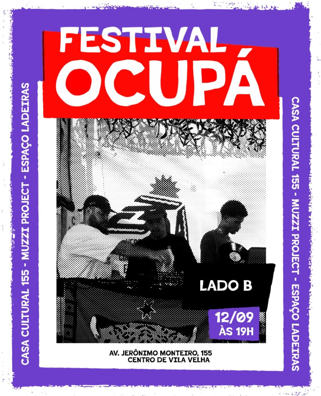 Flyer de Coletivo Lado B