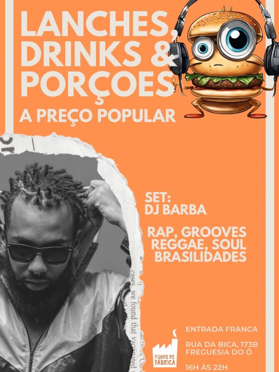 Flyer de Deejay Barba