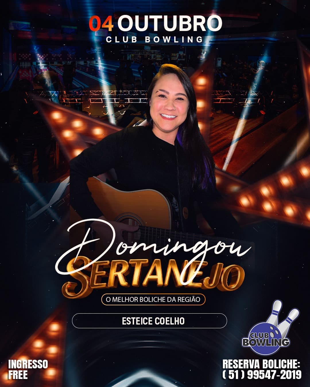 Flyer de Esteice Coelho