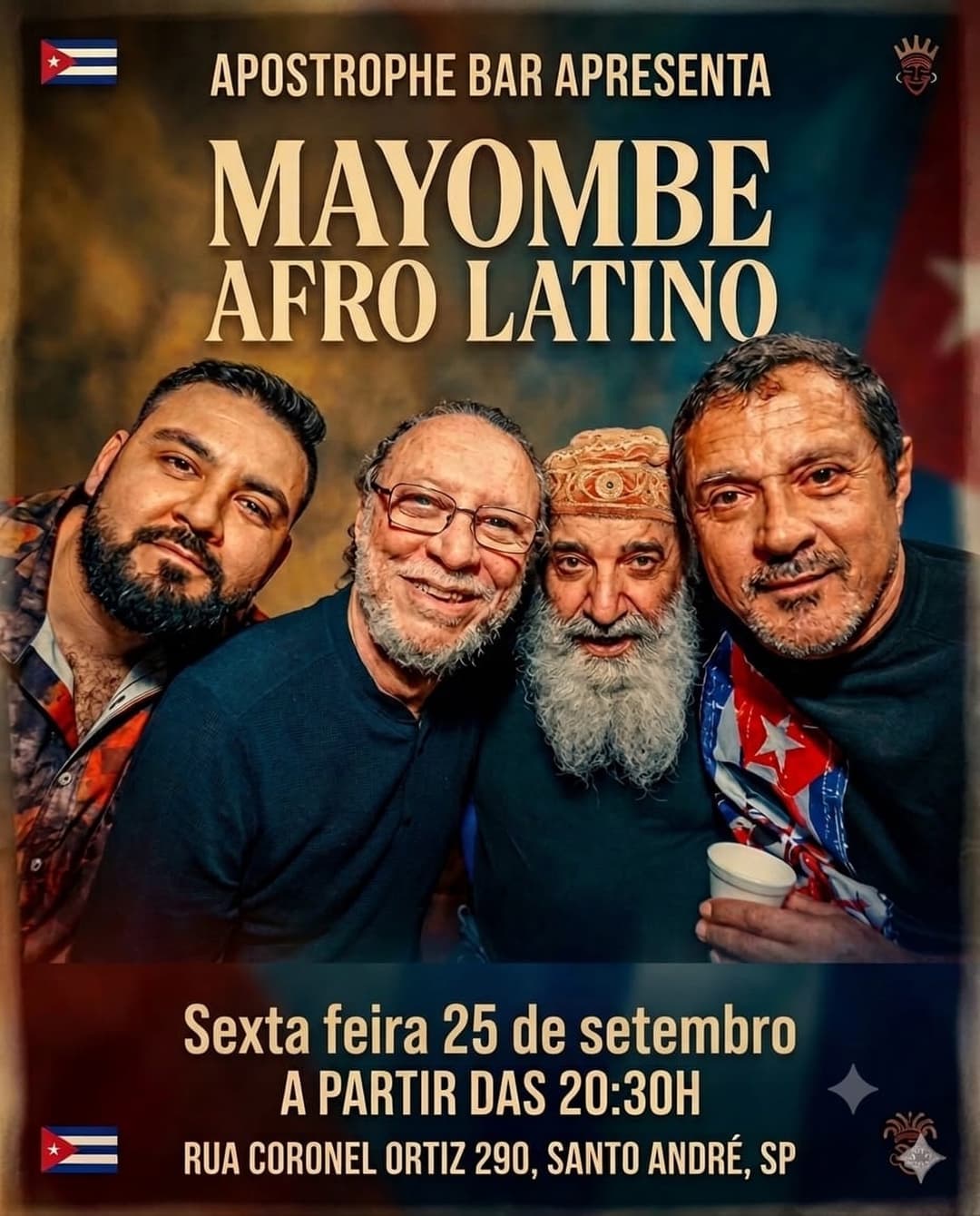 Flyer de Mayombe
