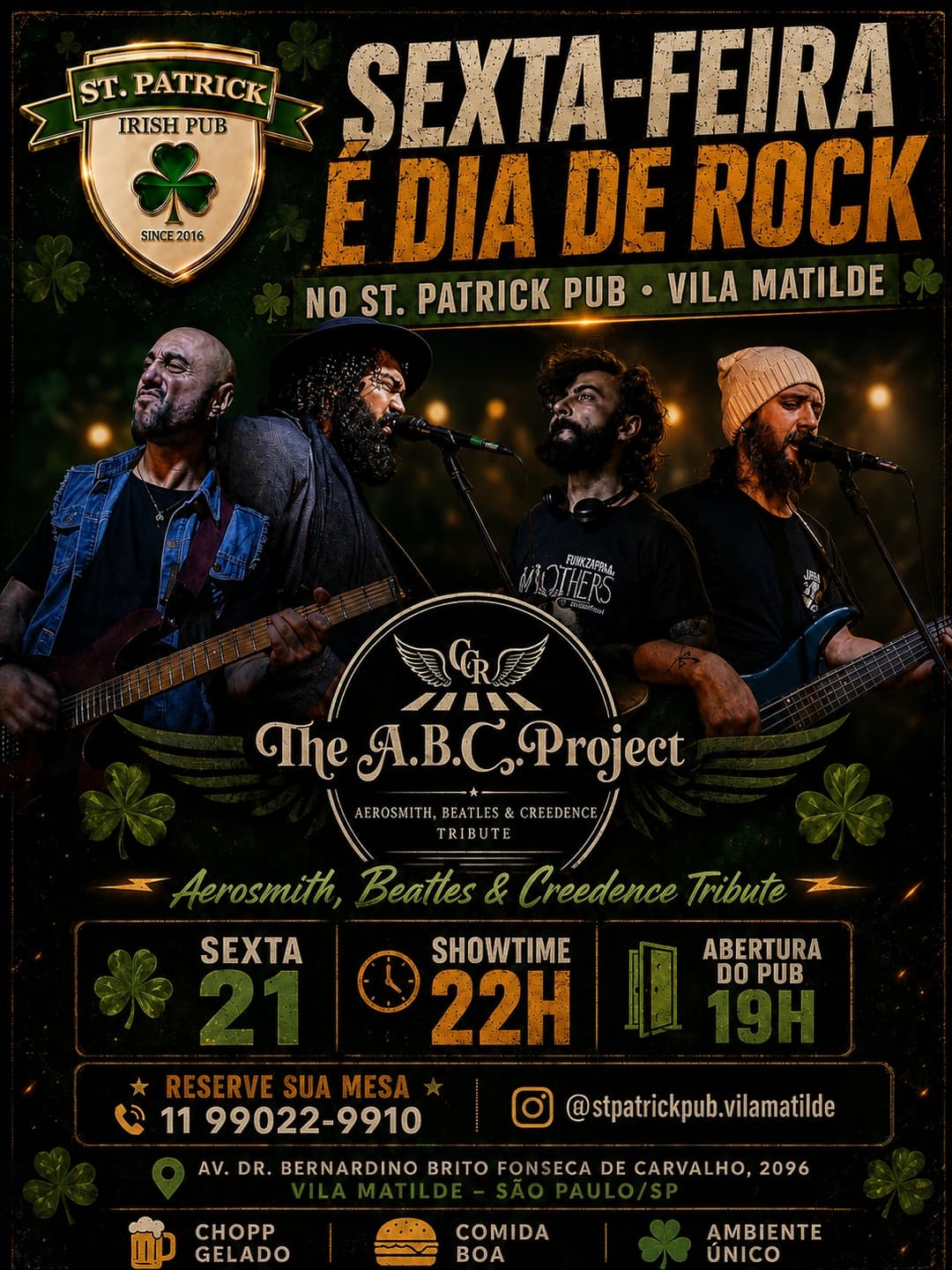 Flyer de The A.B.C. Project