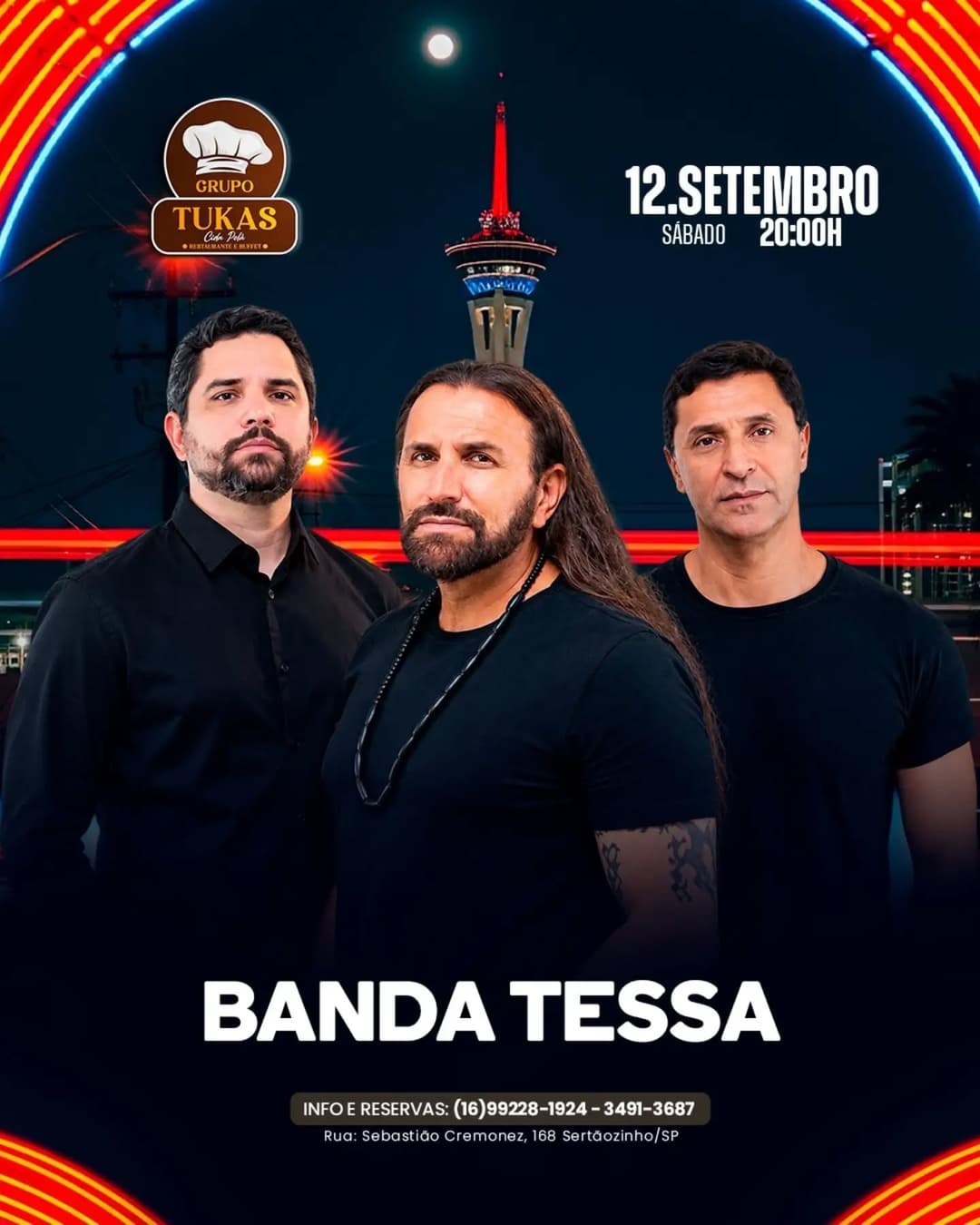 Flyer de BANDA TESSA