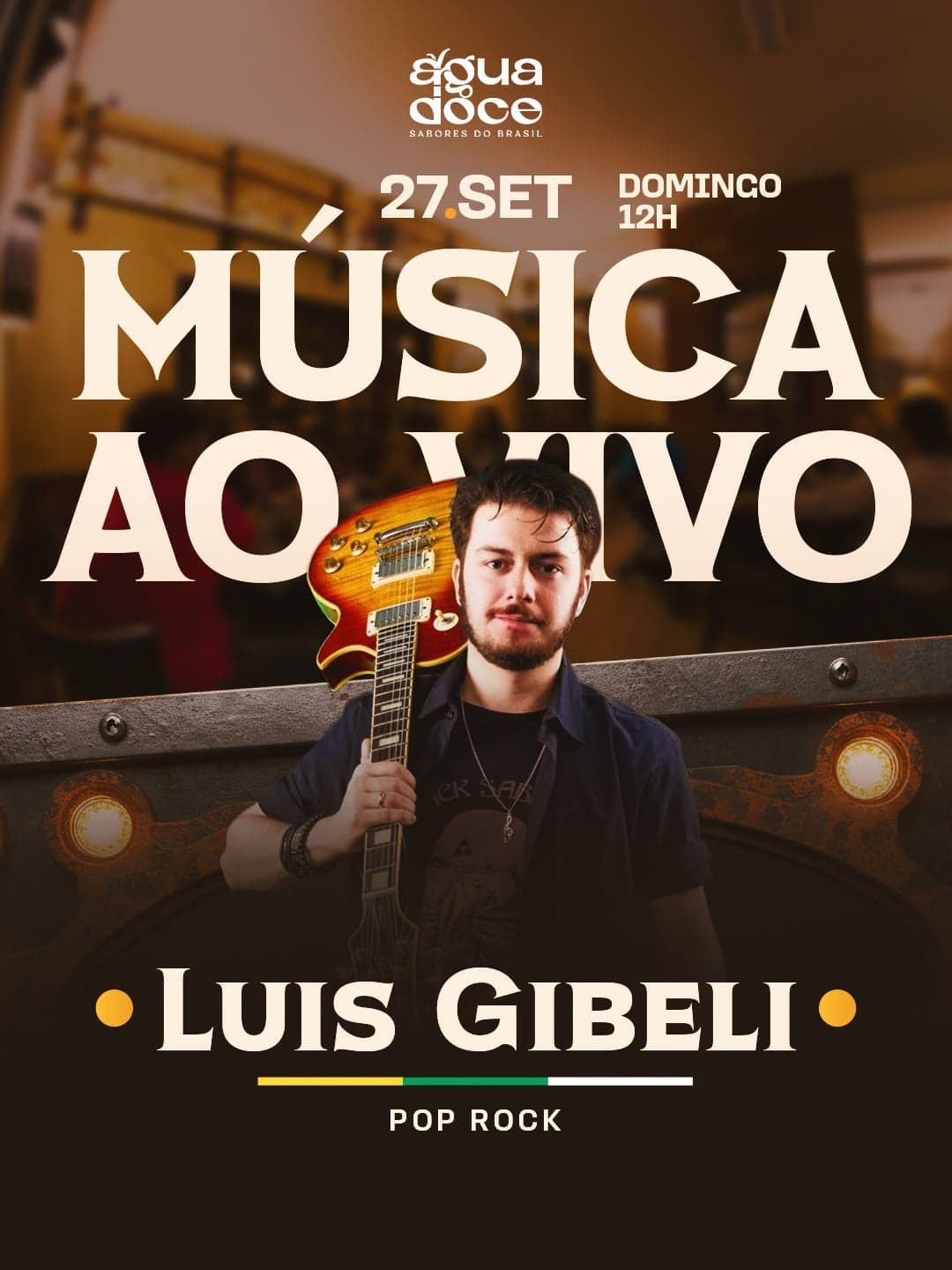 Flyer de Luís Gibeli