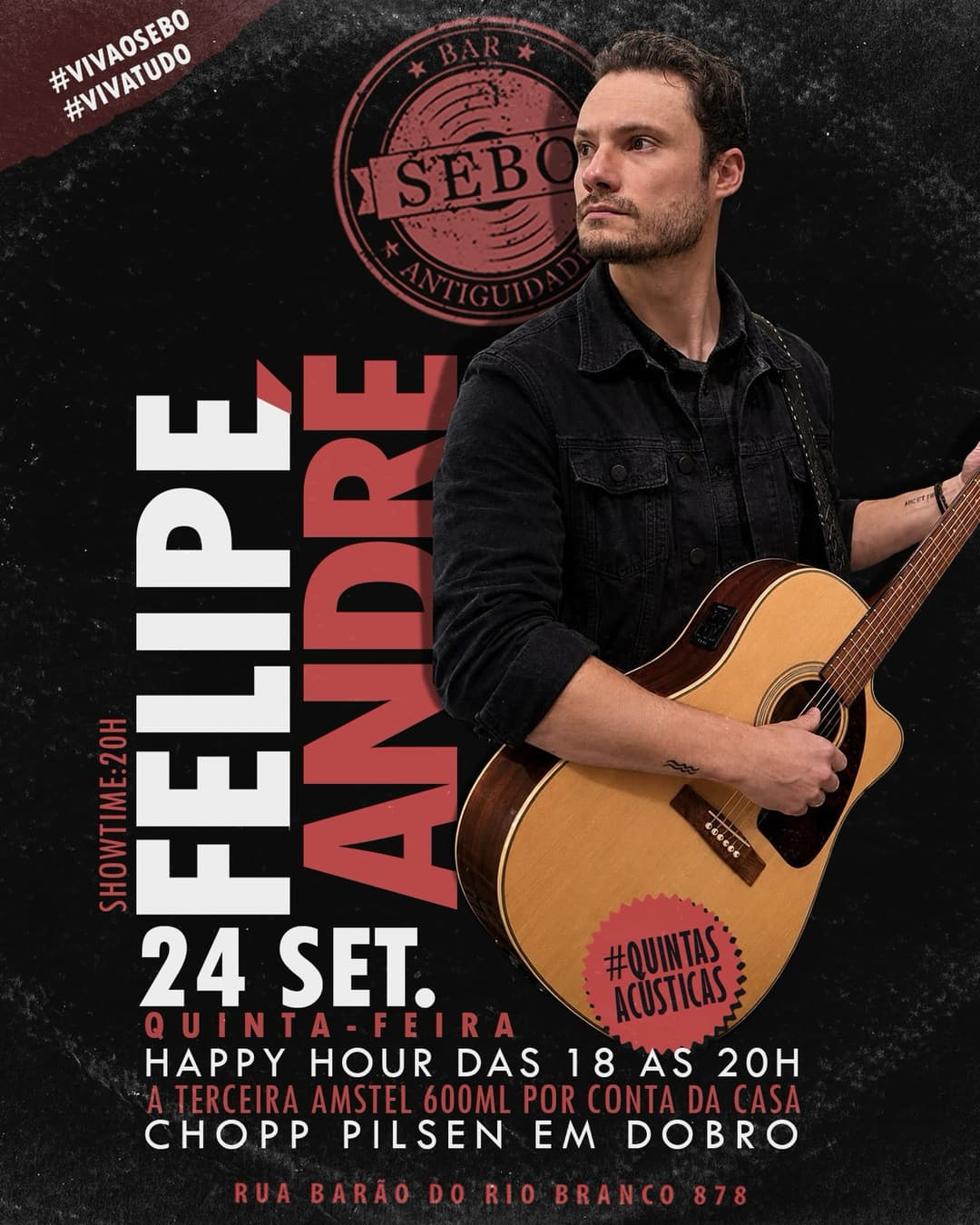 Flyer de Felipe André