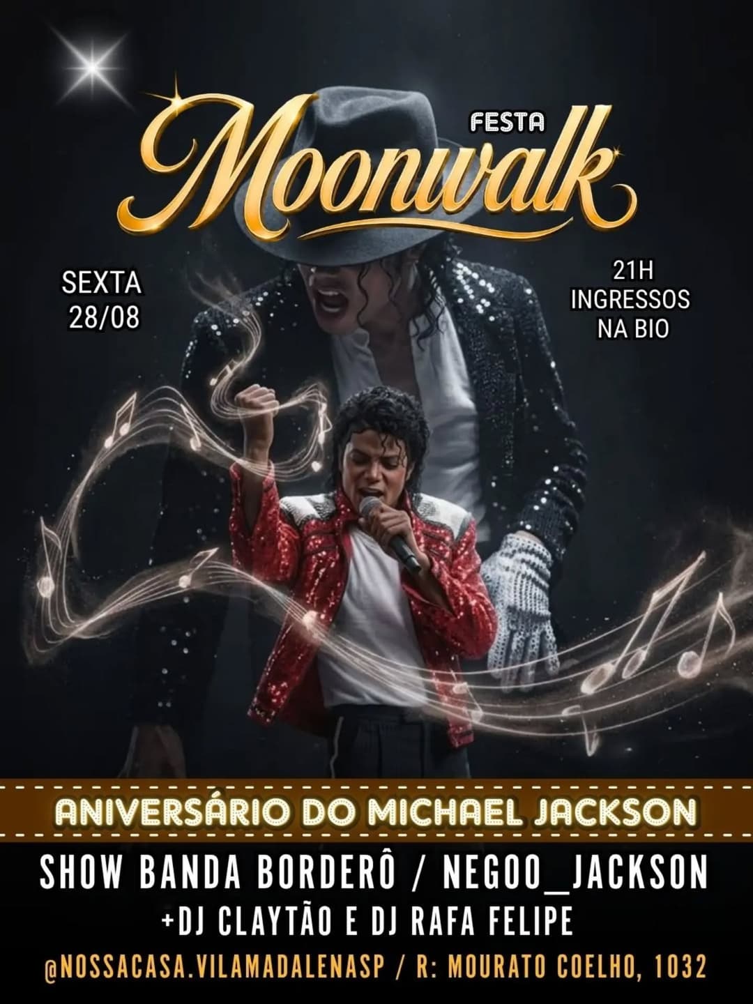 Flyer de Banda Borderô