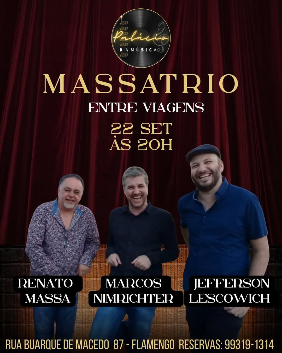Flyer de Massatrio