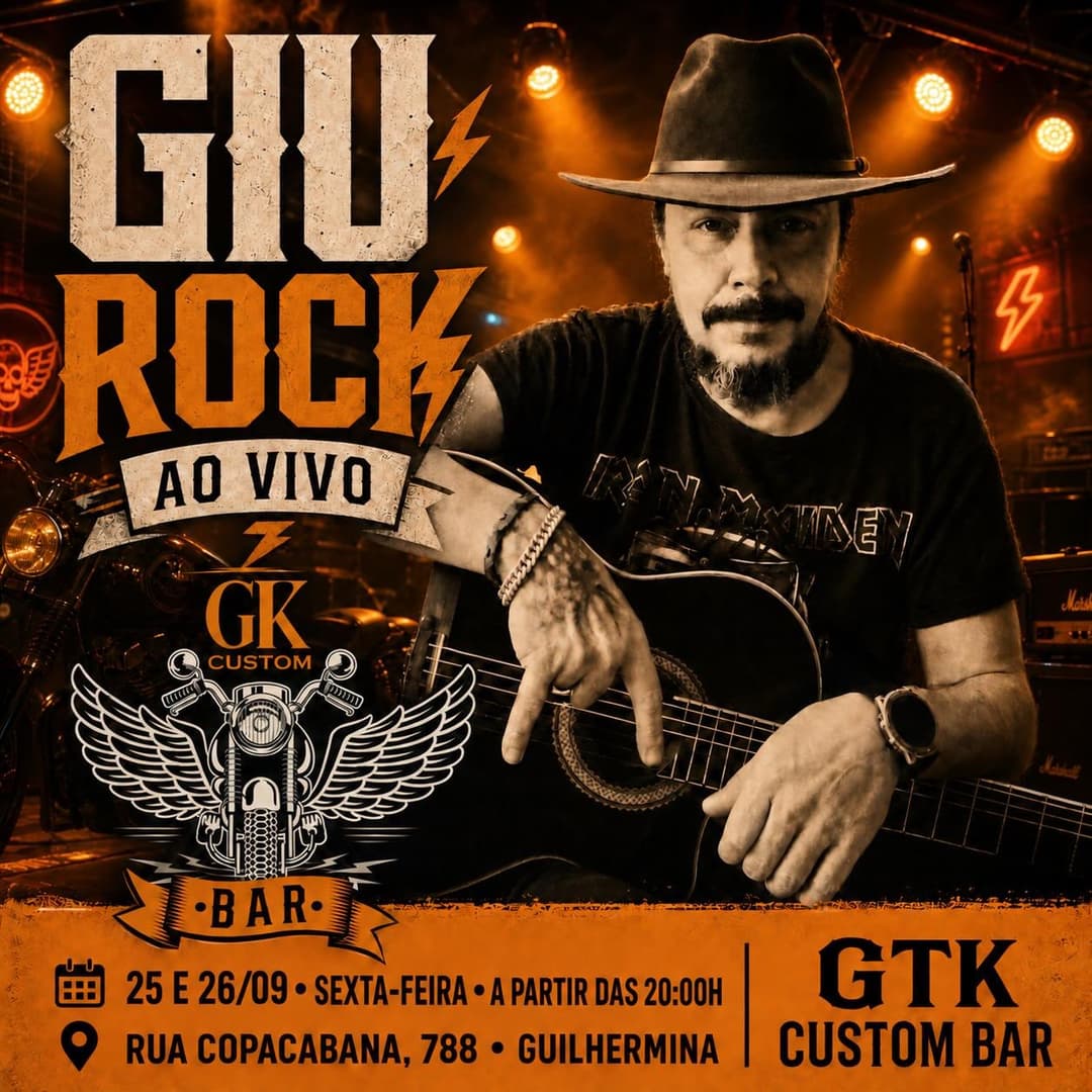 Flyer de GIU ROCK