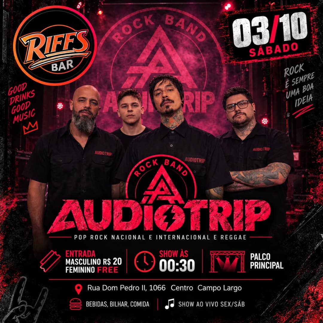 Flyer de Audiotrip