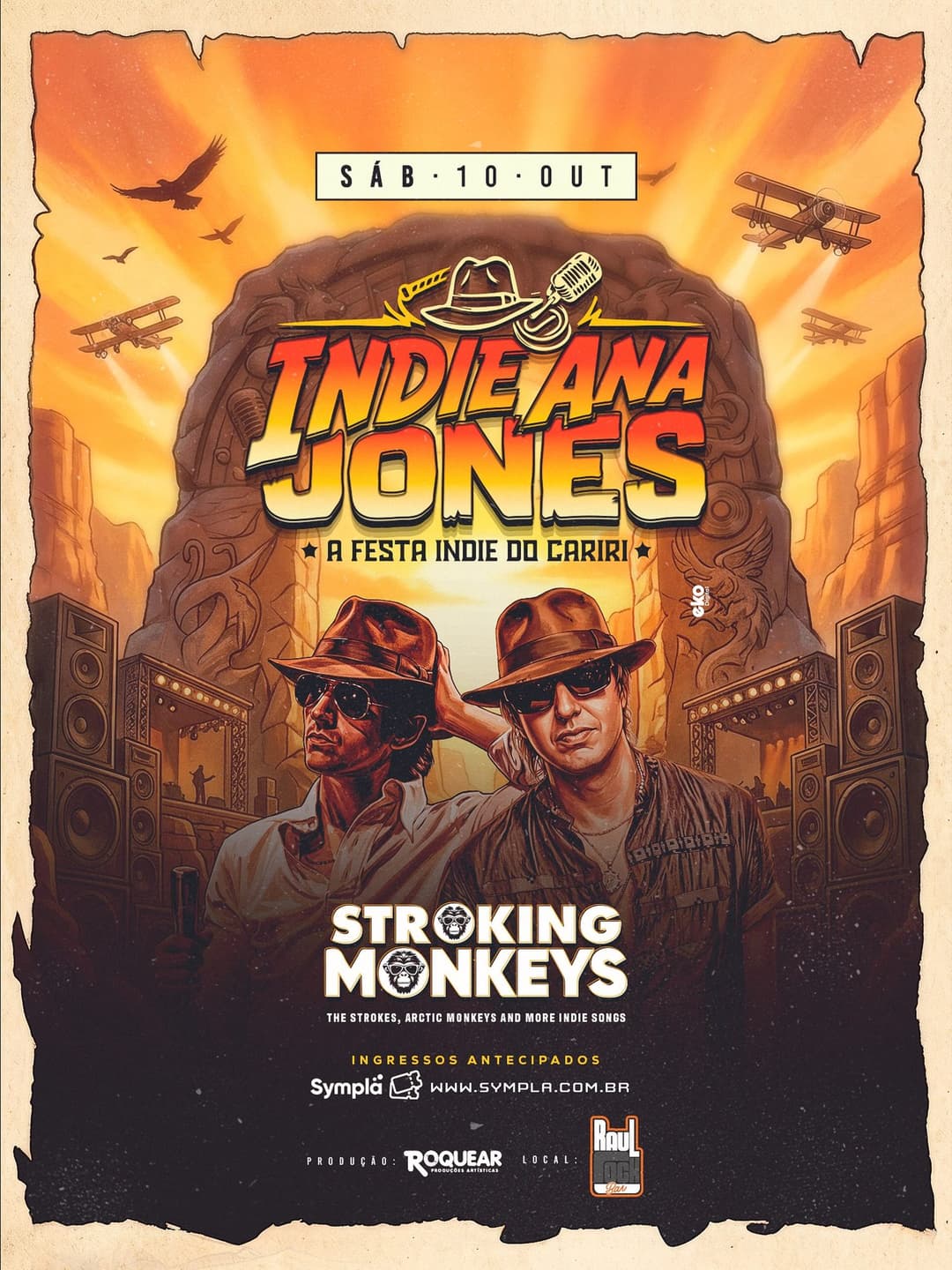 Flyer de Stroking Monkeys