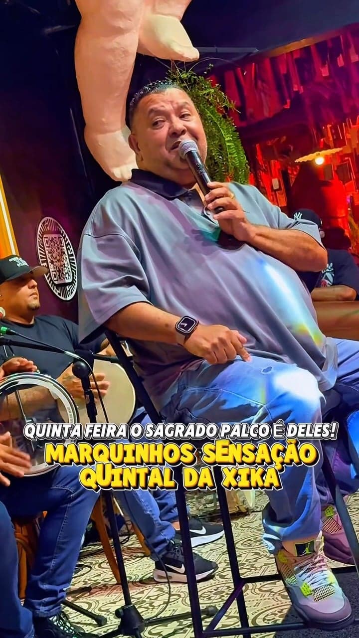 Flyer de Marquinhos e Quintal da Xika