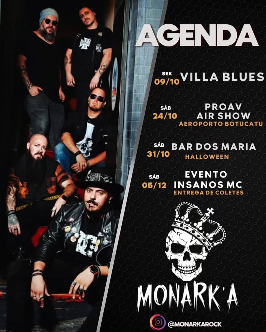 Flyer de Monarka